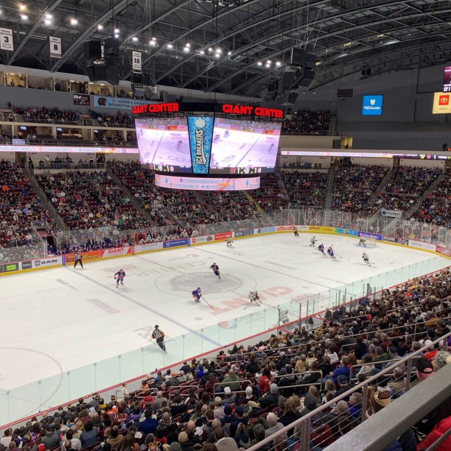 Hershey Bears Hockey Game View