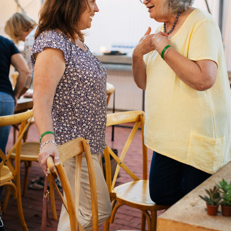 Client Engagement at Ladies Planting Event