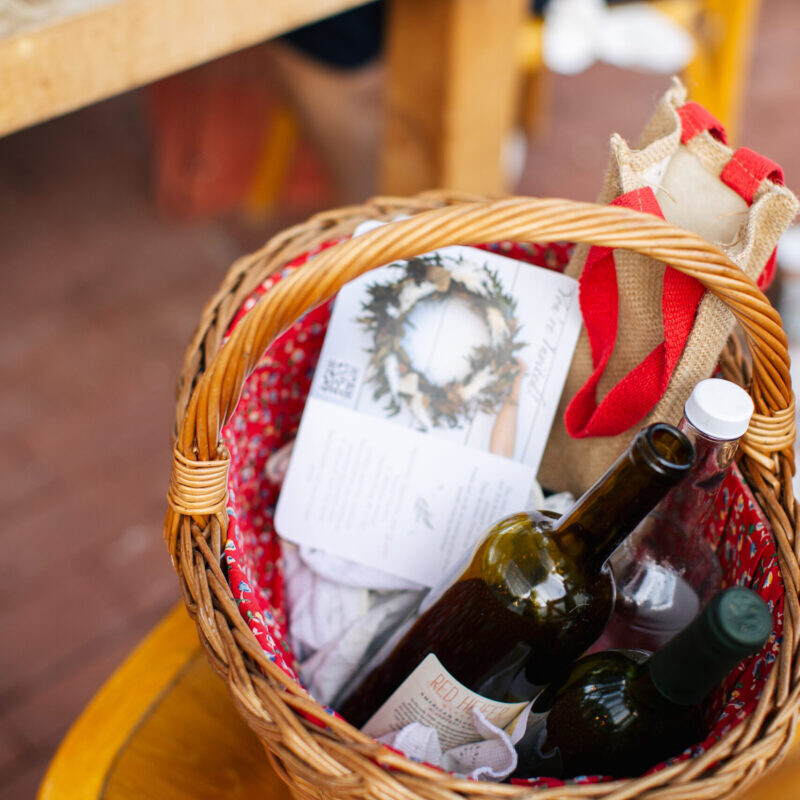 BYOB basket at Ladies Night Out