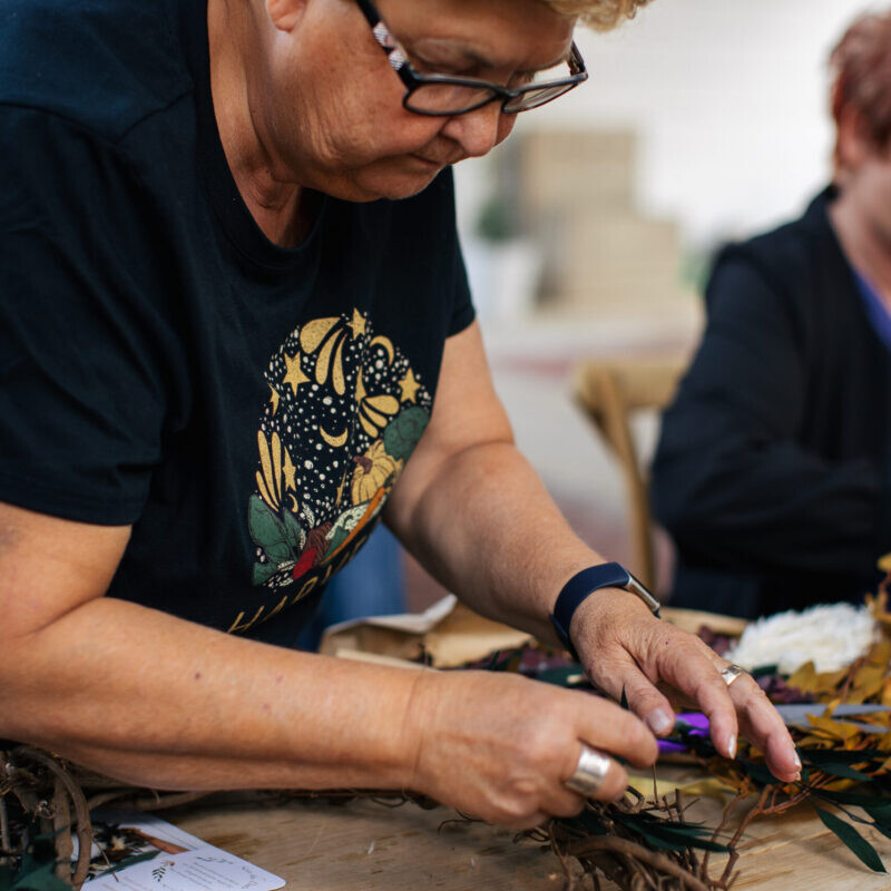 client appreciation Wreath Making Workshop