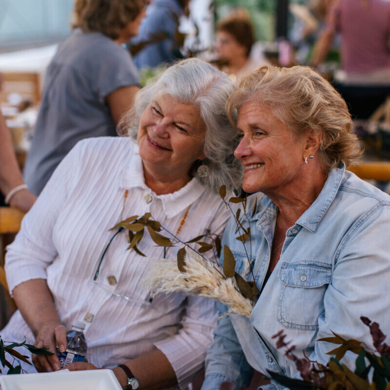 Ladies at client appreciation event