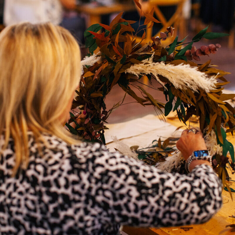 client appreciation Wreath Making Workshop