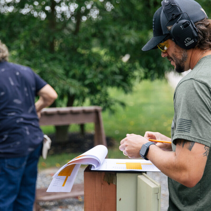 Skeet Shooting at Four Arrows Men's Event