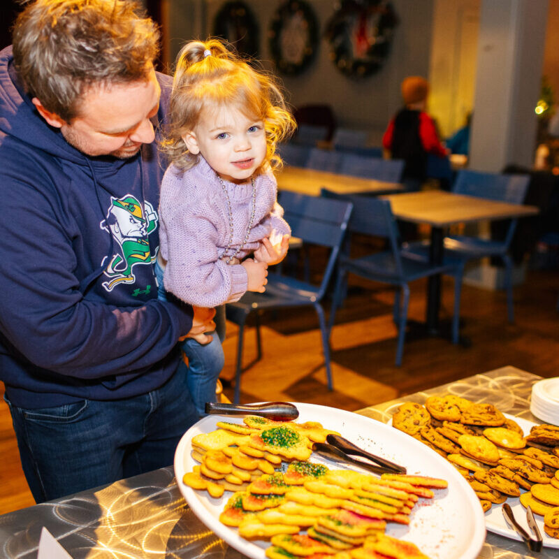 Father & Daughter at Four Arrows Financial Group's Client Appreciation Event